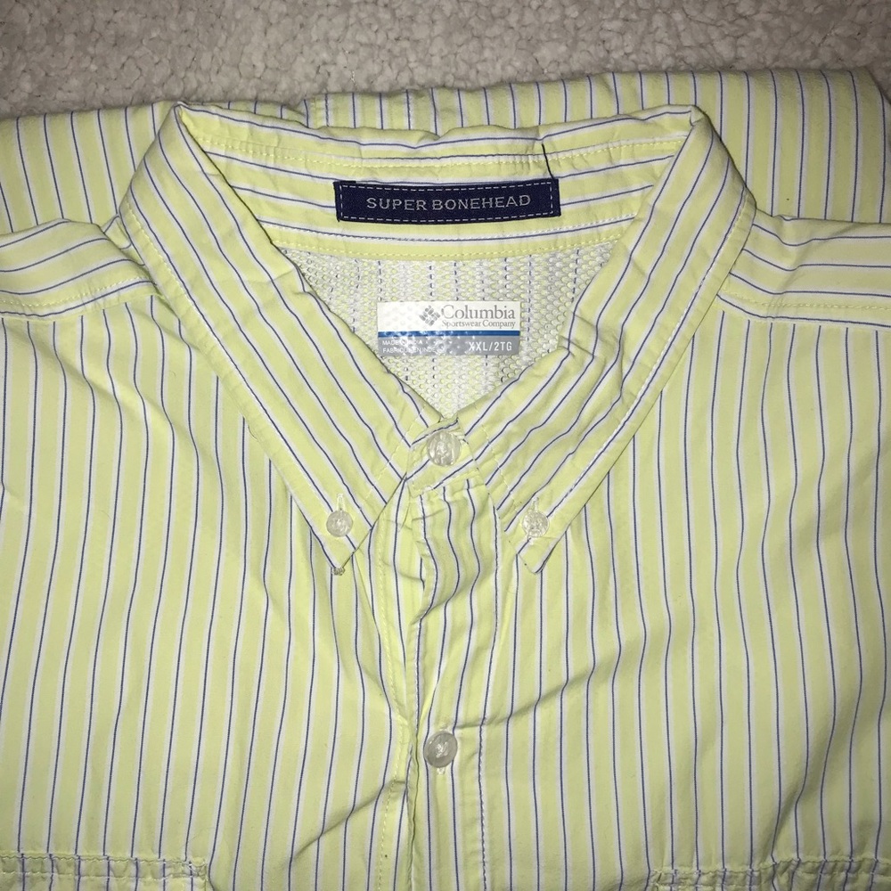 XXL Columbia Fishing Shirt - Short Sleeve